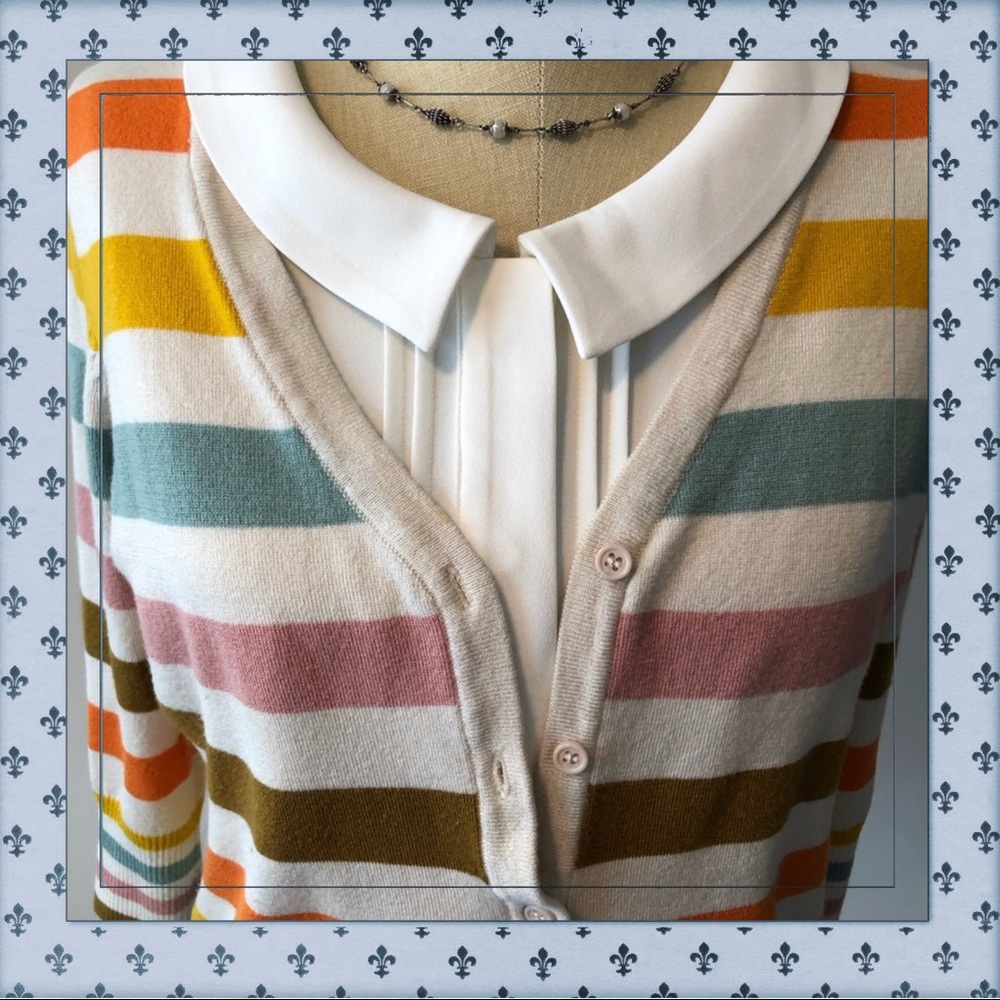 ModCloth Charter School Cardigan in Fro-Yo 1X